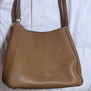 Kate Spade Tan Leather Shoulder Bag